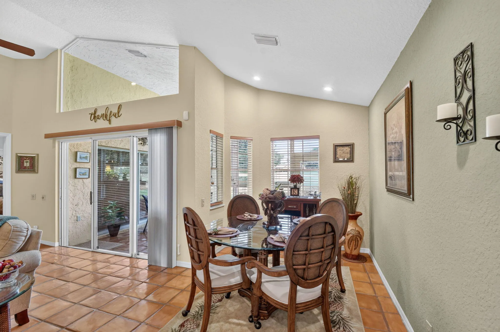 Dining area