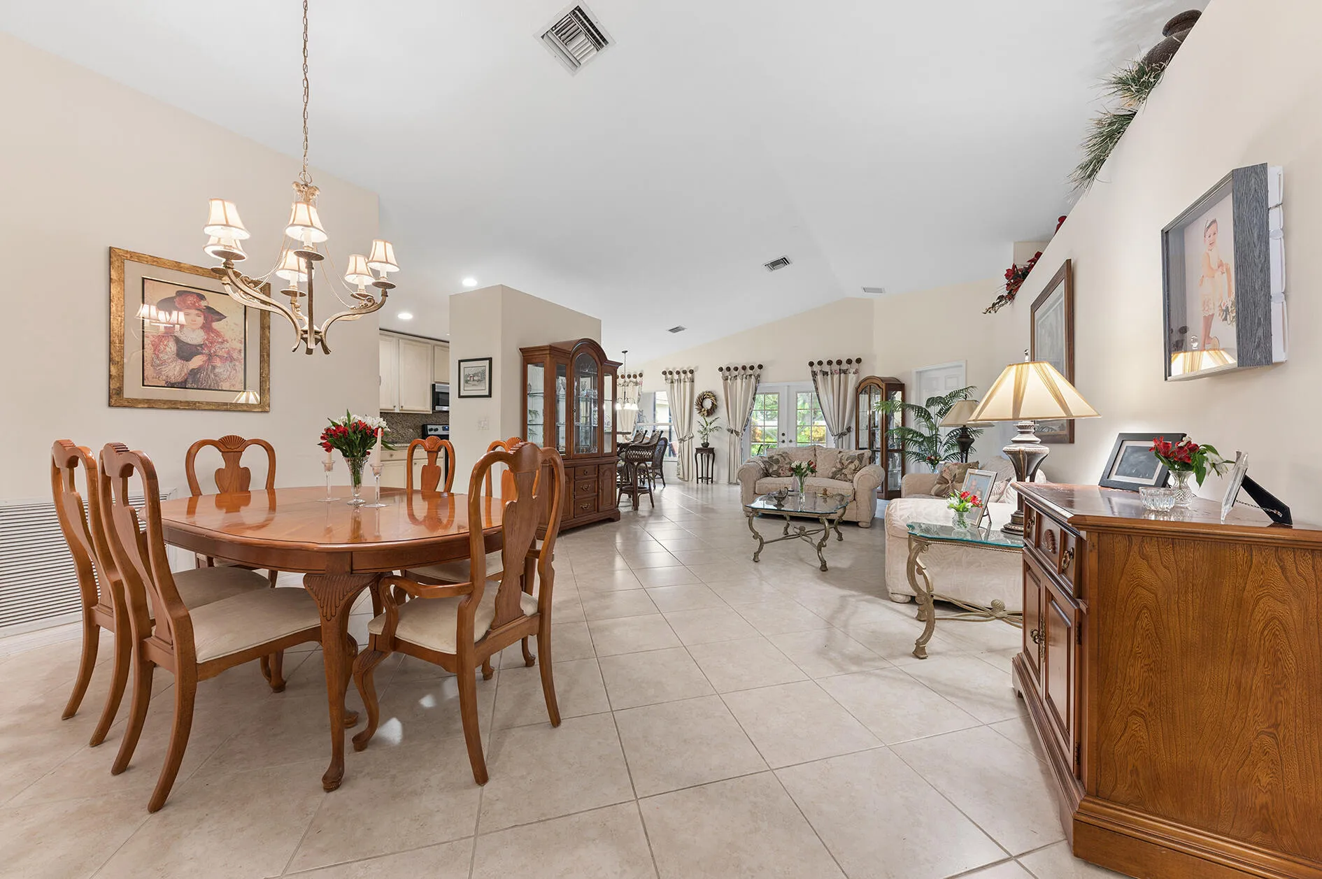 TILED FLOORING