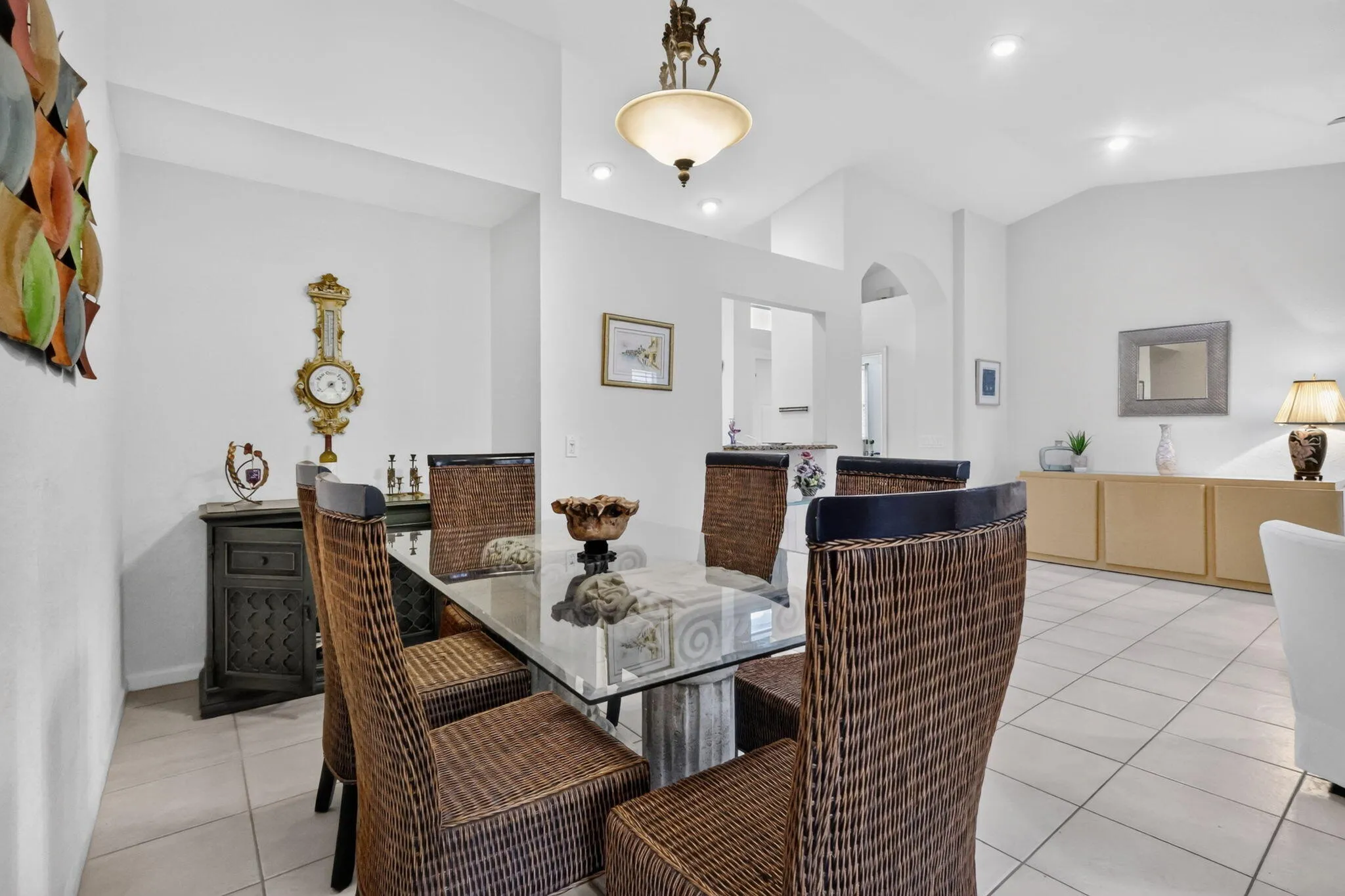 Dining area