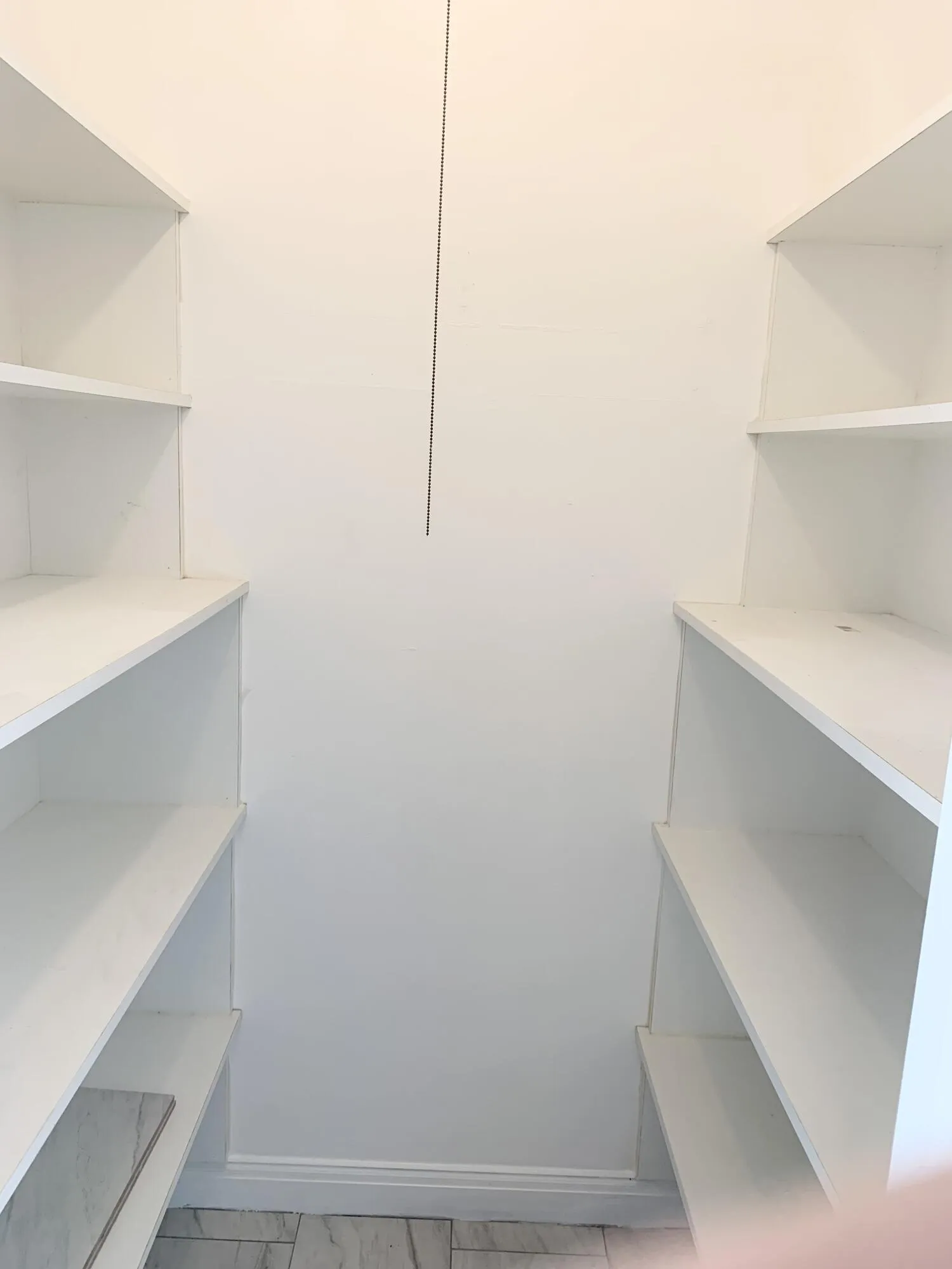 Spacious Walk In Pantry