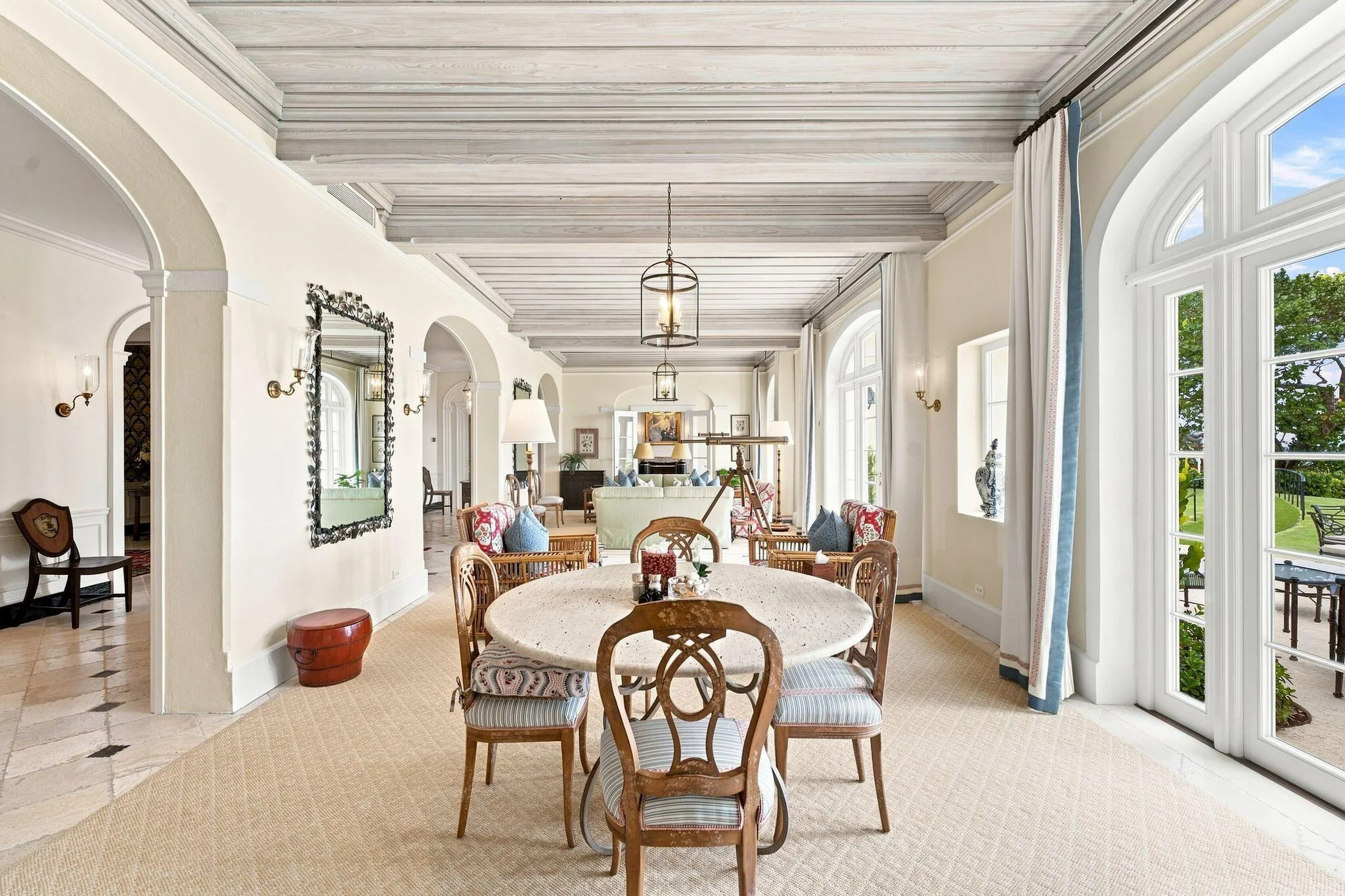 Loggia game table