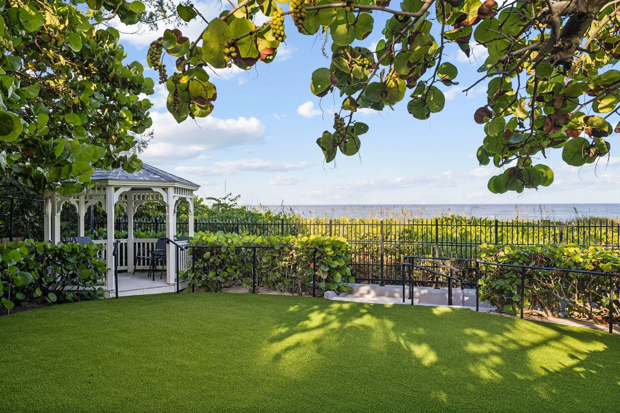Ocean view gazebo