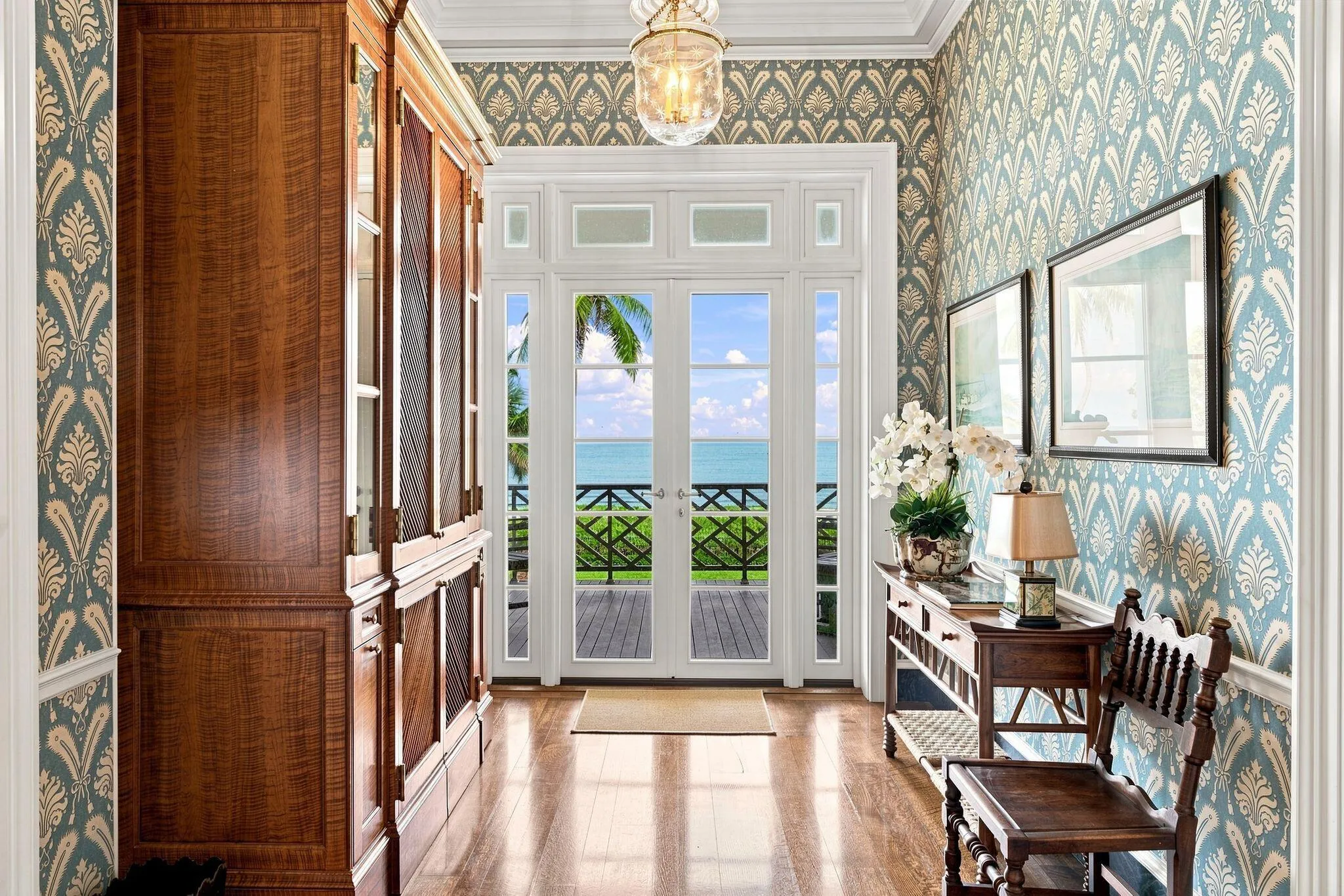 Upstairs landing