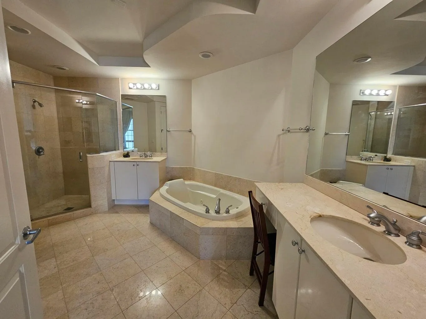 Large Pantry inside bathroom