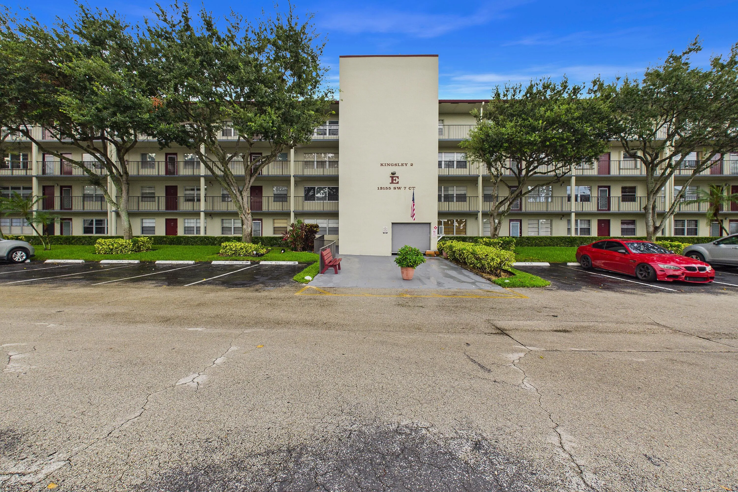Front of Structure