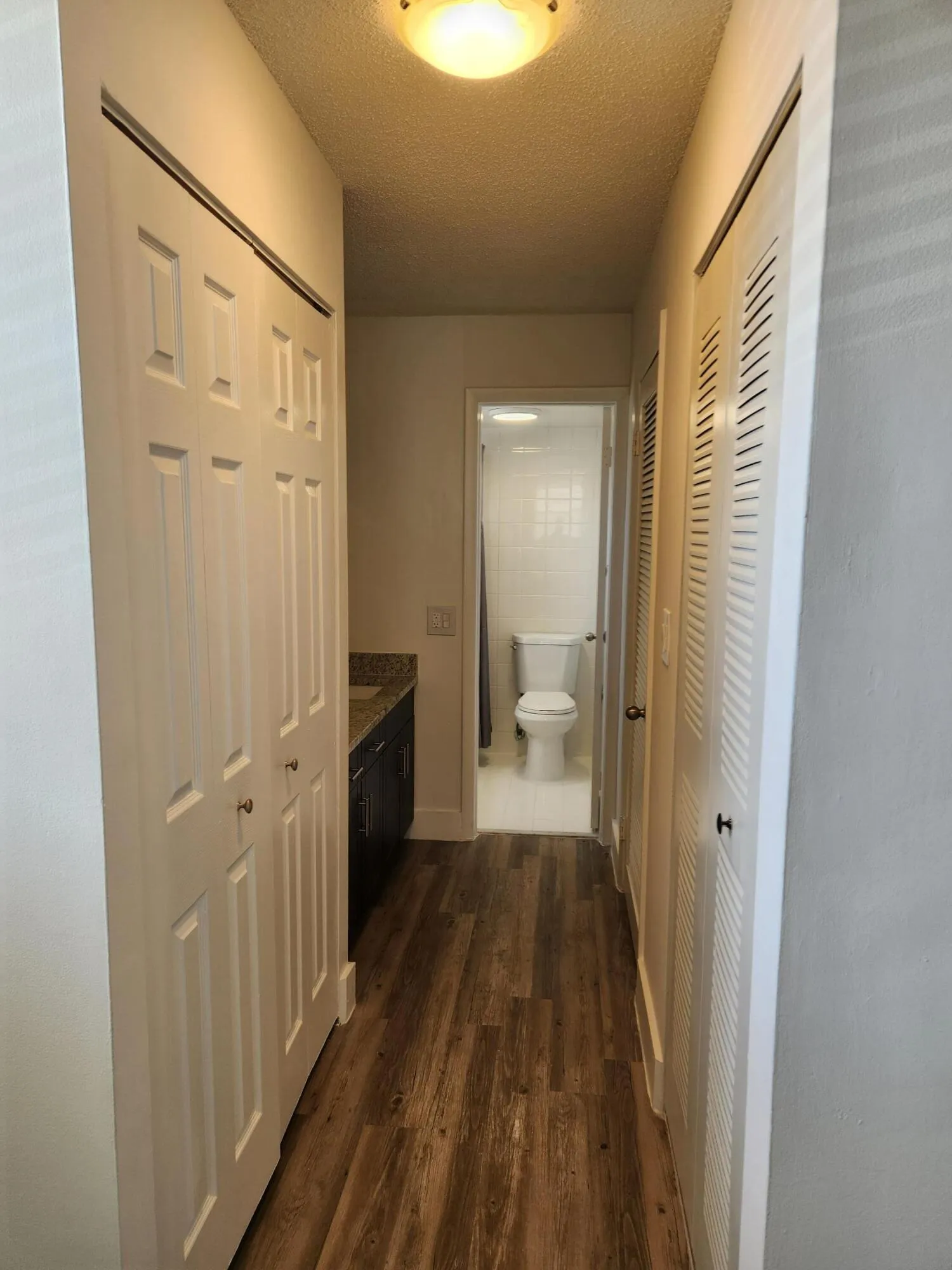 Master bathroom view
