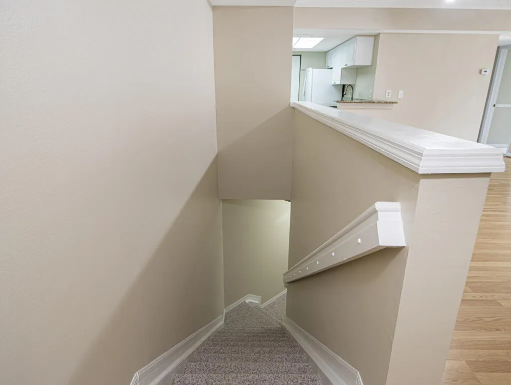 Stairs to Garage