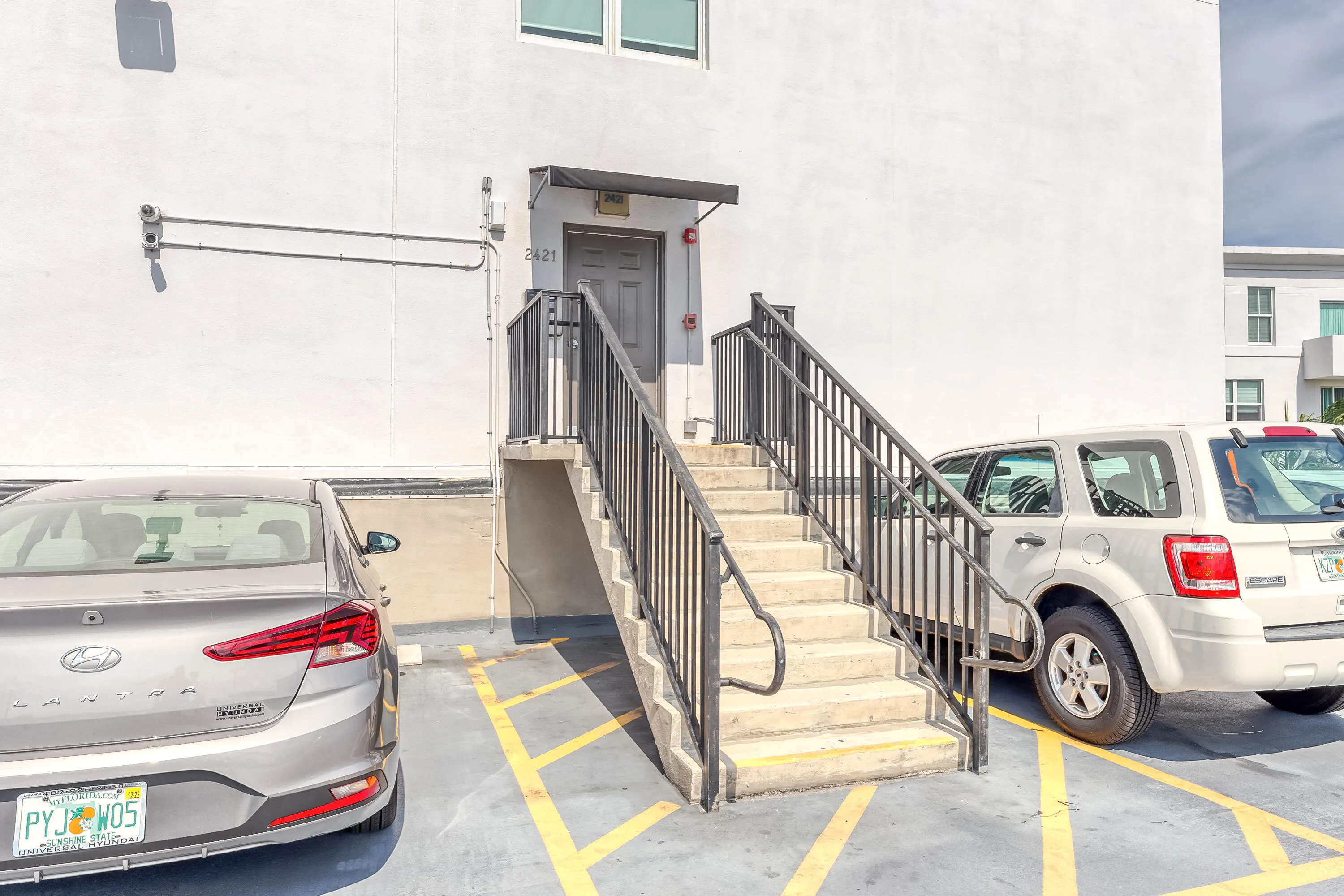 5th Floor Garage Entry