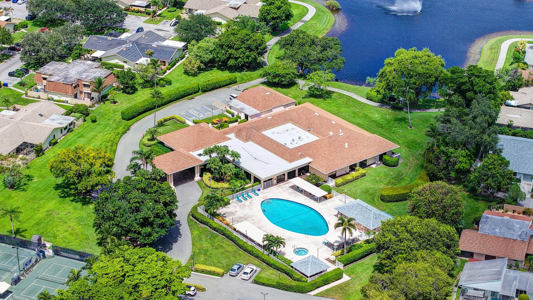 Aerial View - Club House