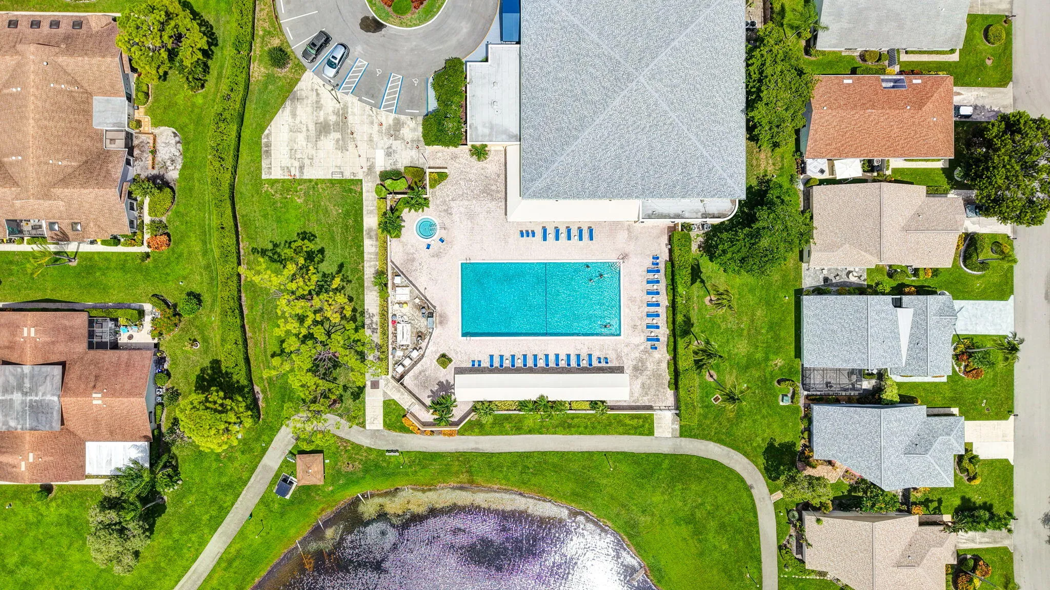 Aerial View - Club House
