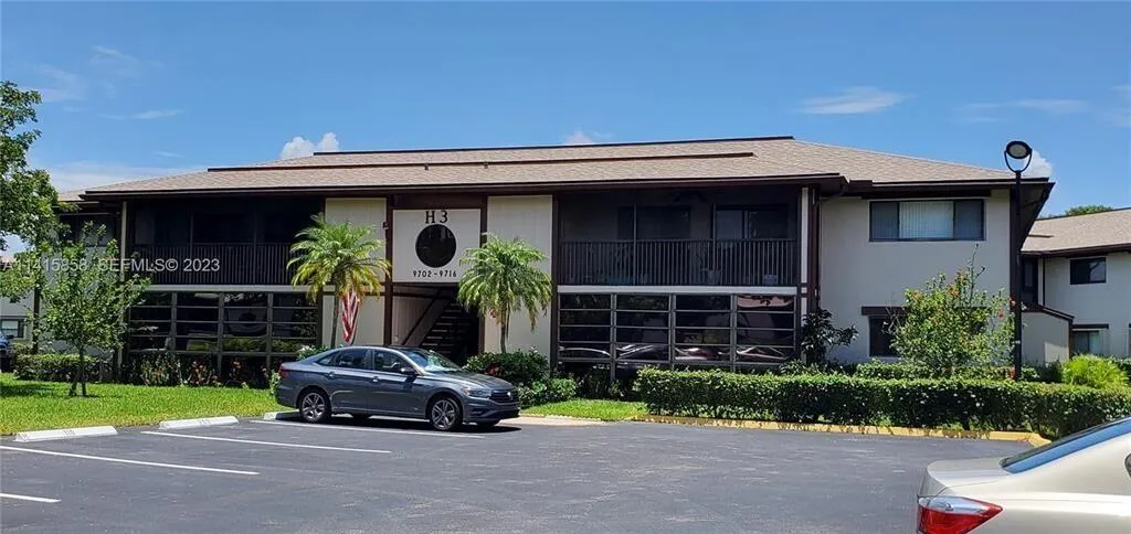View if Front of Building from Parking Area