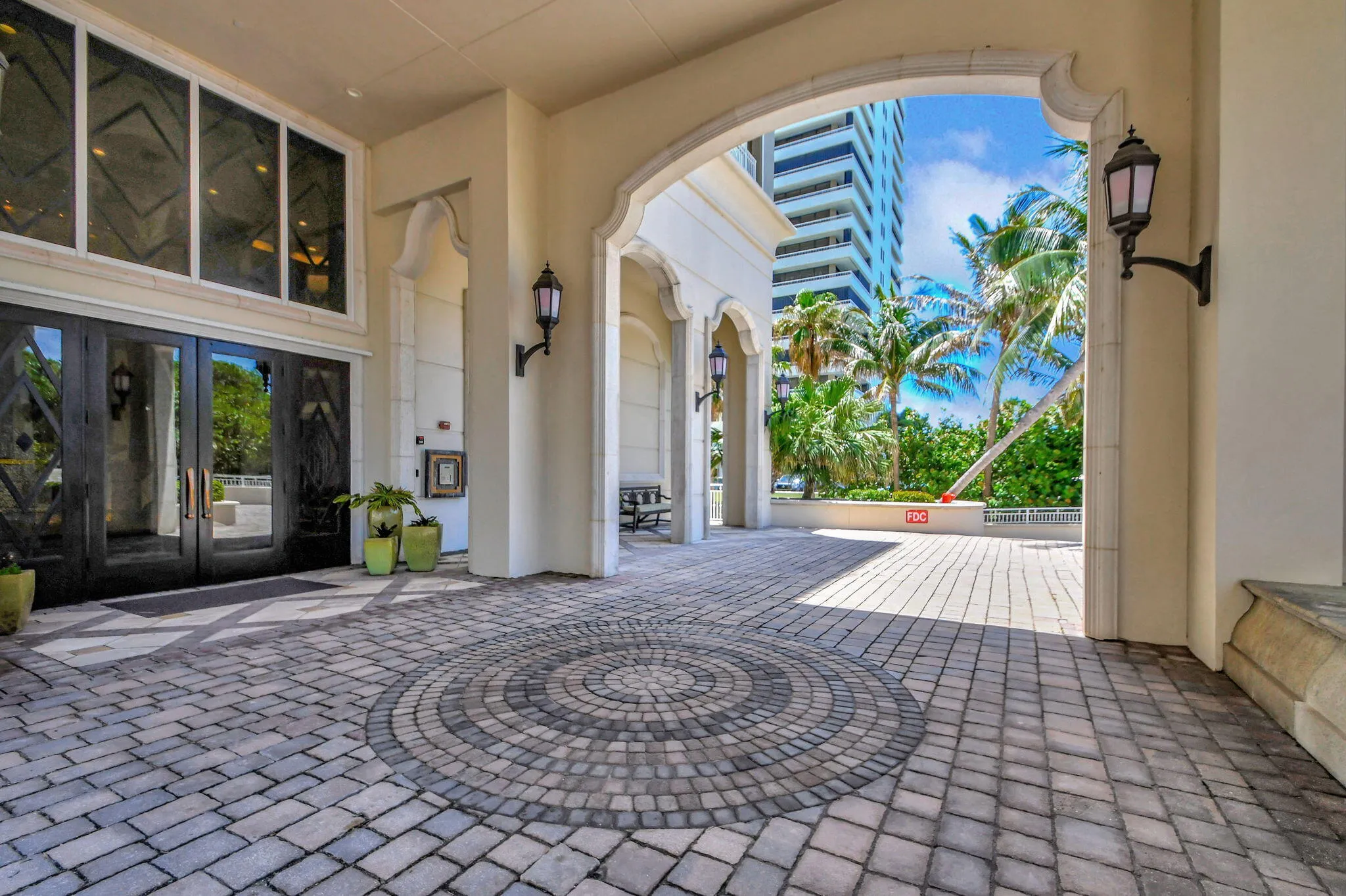 building entrance