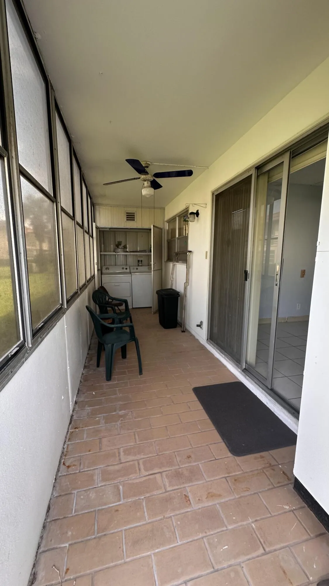 Screened In Patio to 2nd B.R. w/Sliders