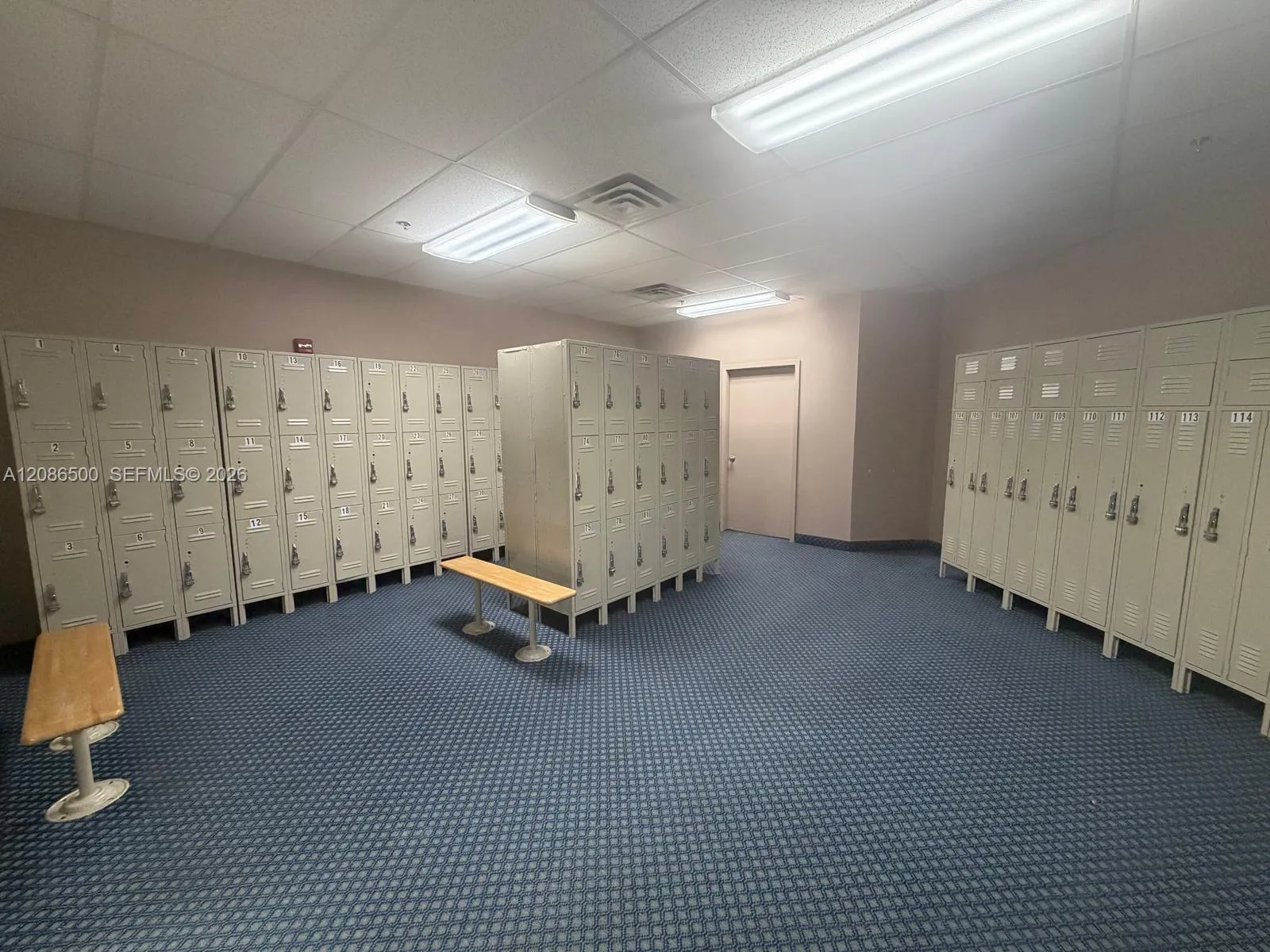 Locker room