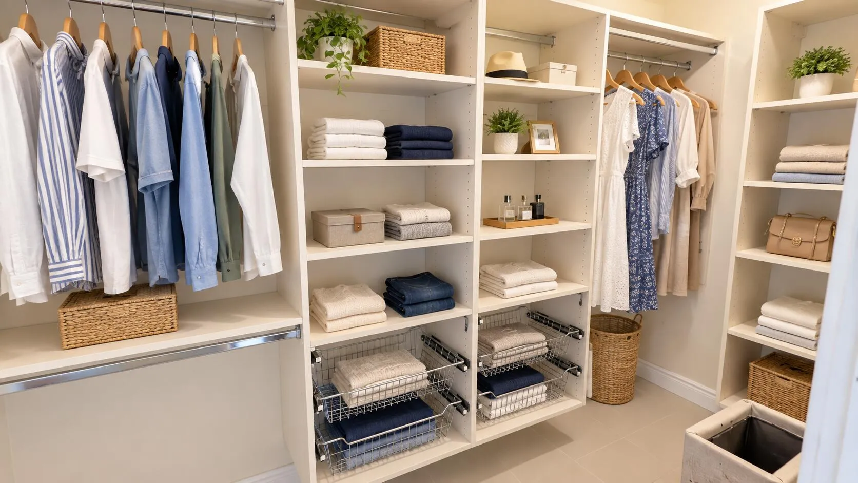 Closet Virtually Staged