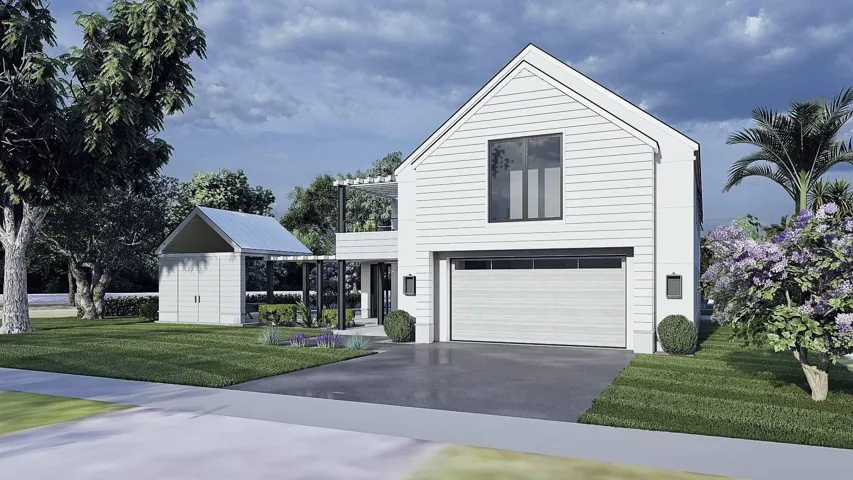 front of home