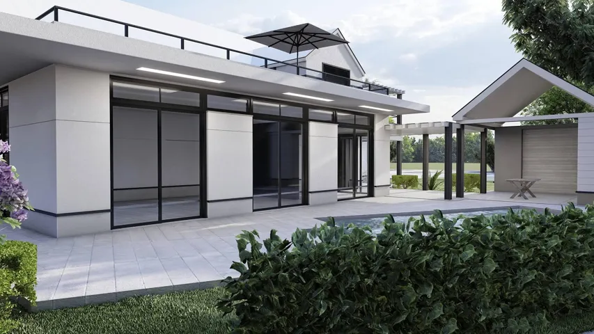 exterior of home