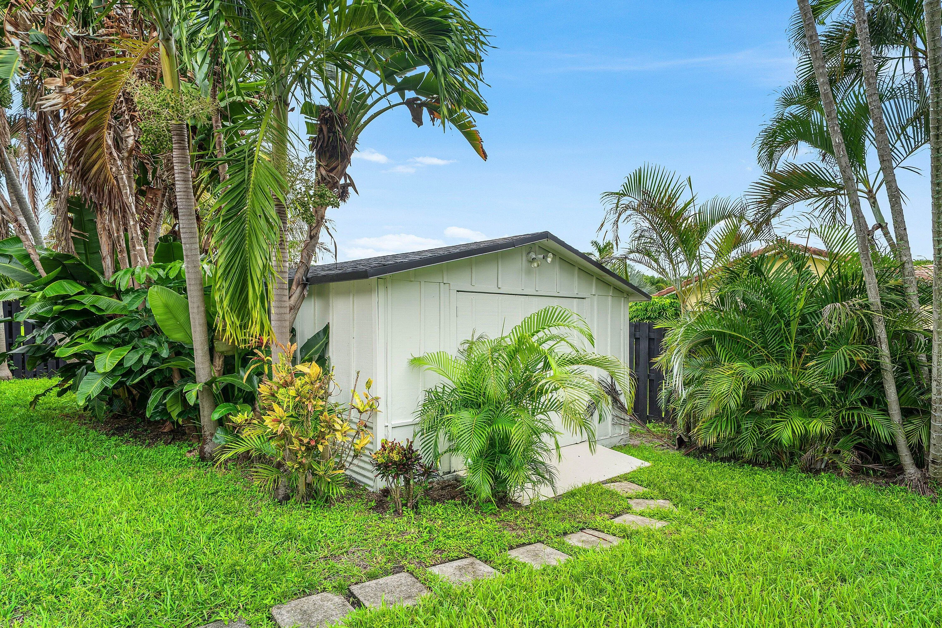 Backyard shed