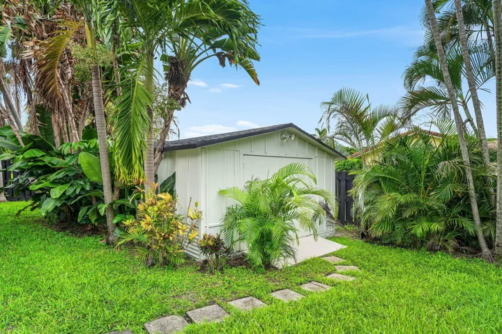 Backyard shed