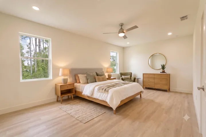 9 - Primary Bedroom Staged