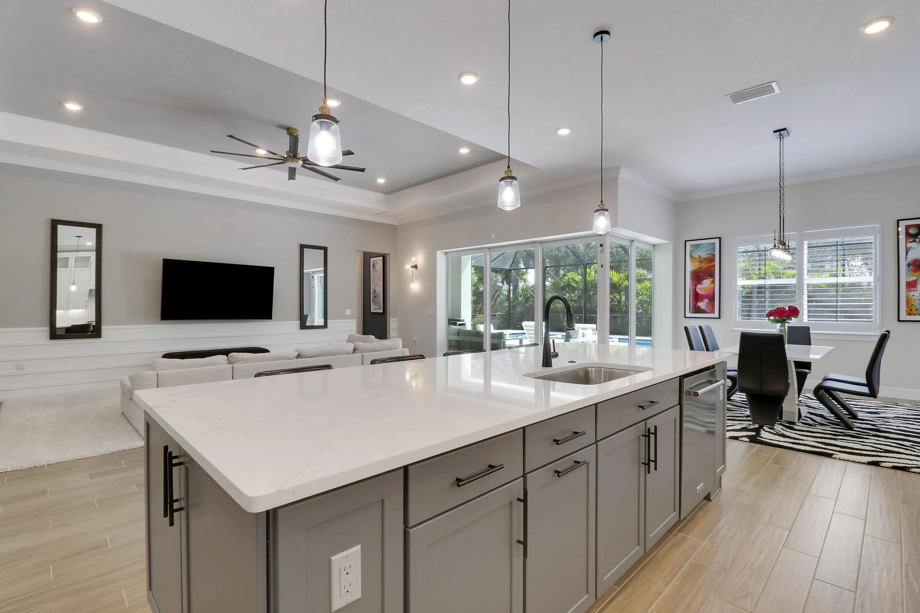 Large Kitchen Island