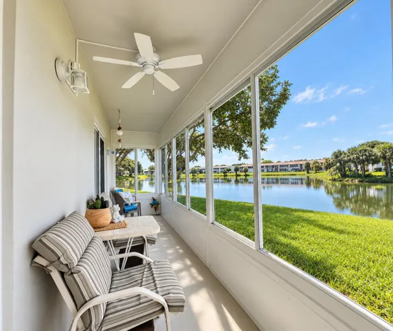 WOW!!! Stunning Water Views! First Floor 2/2 CORNER in The Desirable Somerset Section of Century Village! (Photos Have Been Color Corrected)