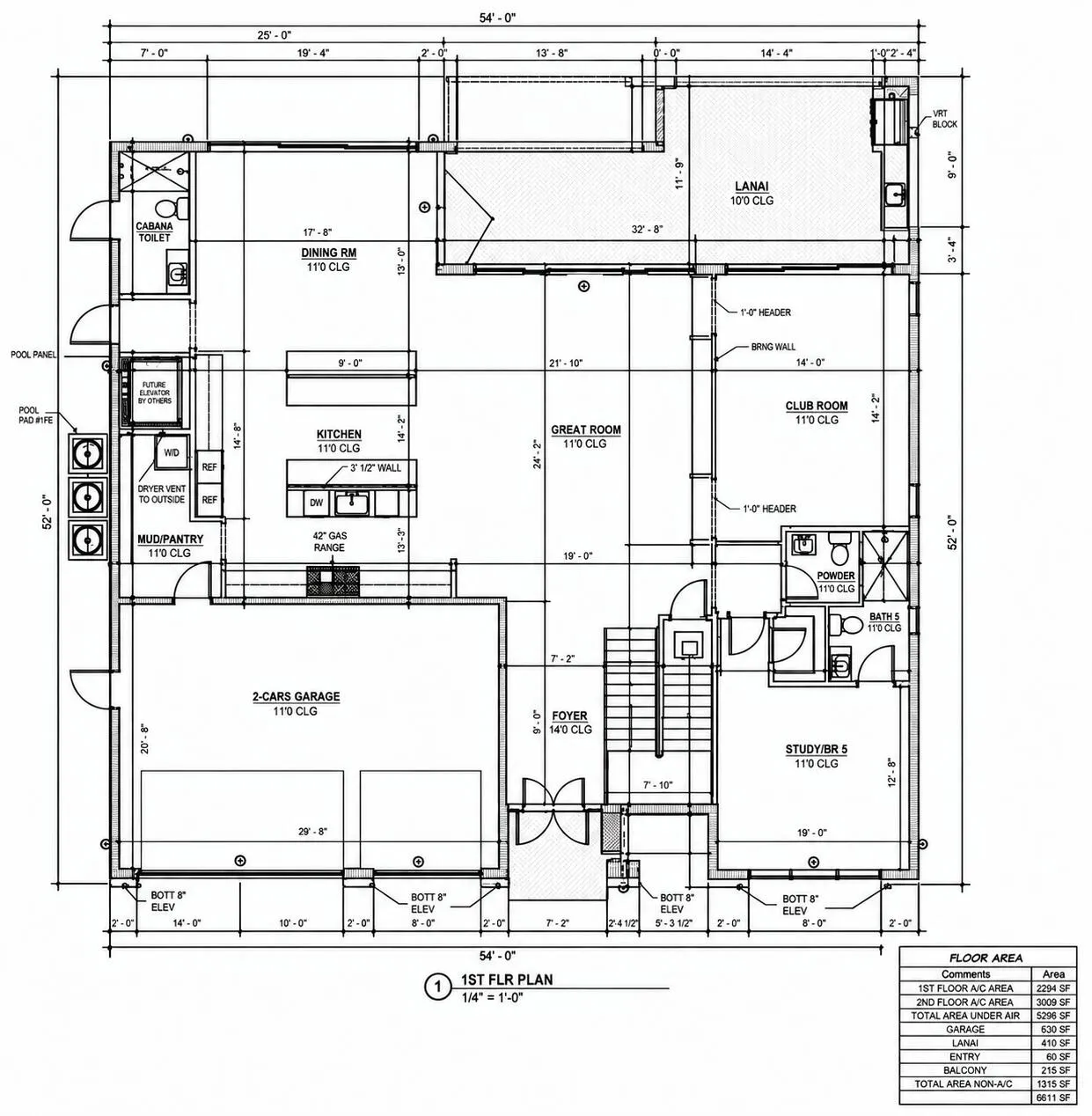 First Floorplan