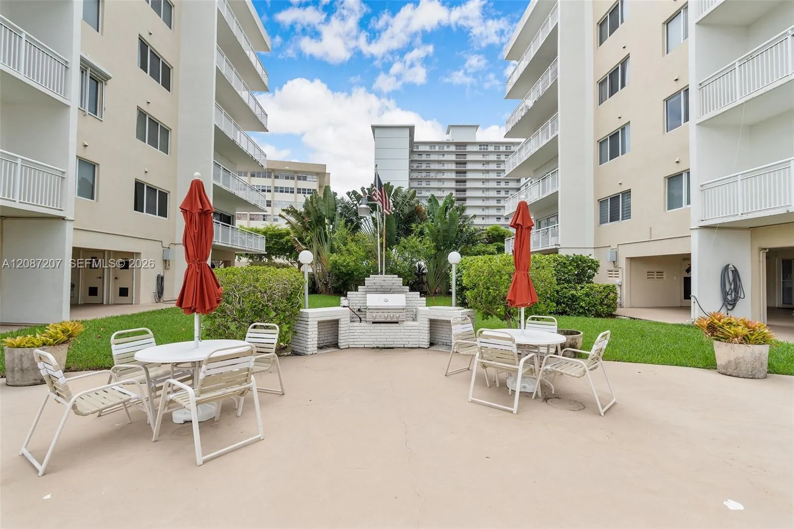 Building Grill Area