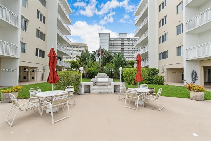Building Grill Area