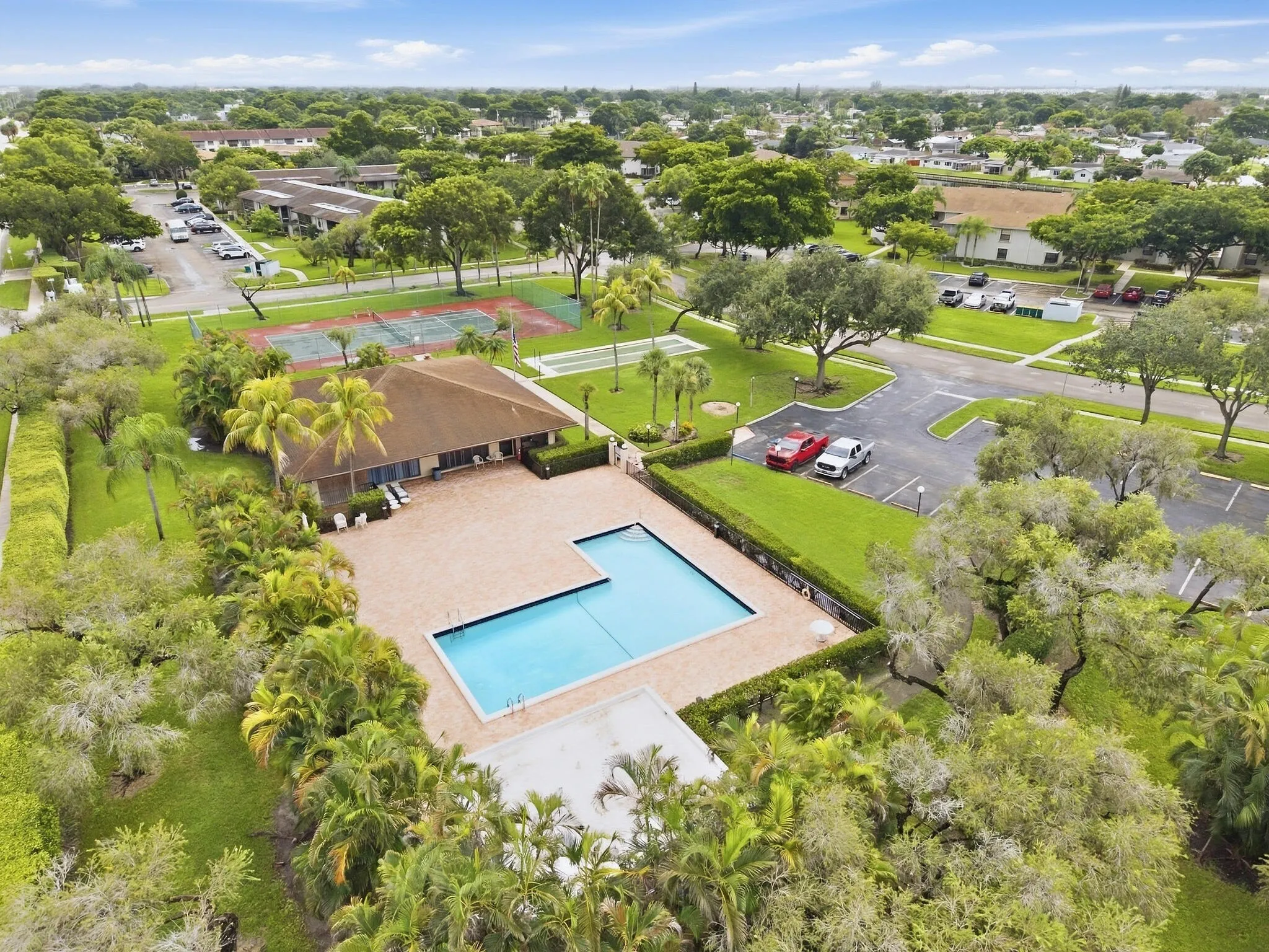 Club House and Pool