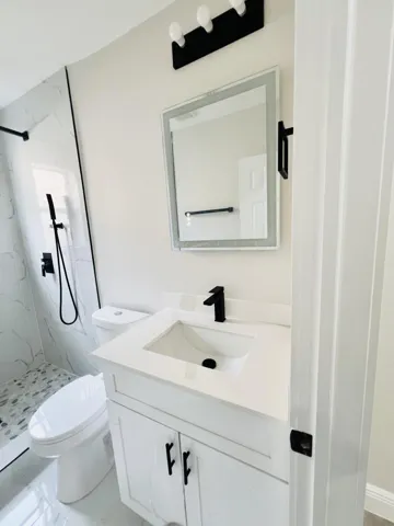 New Bathroom with walk-in shower only