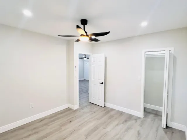 Bedroom 2 - light in closet