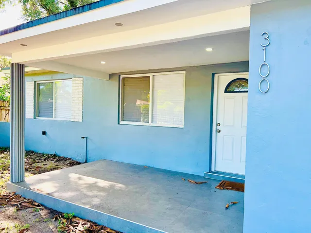 Large front porch