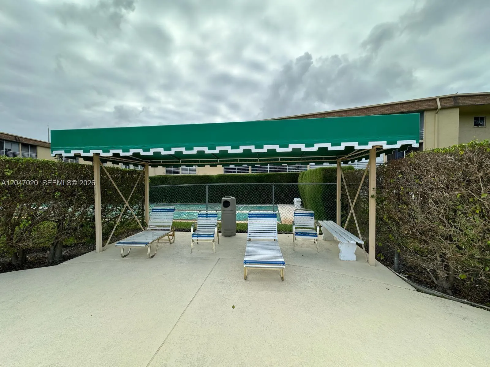 pool deck