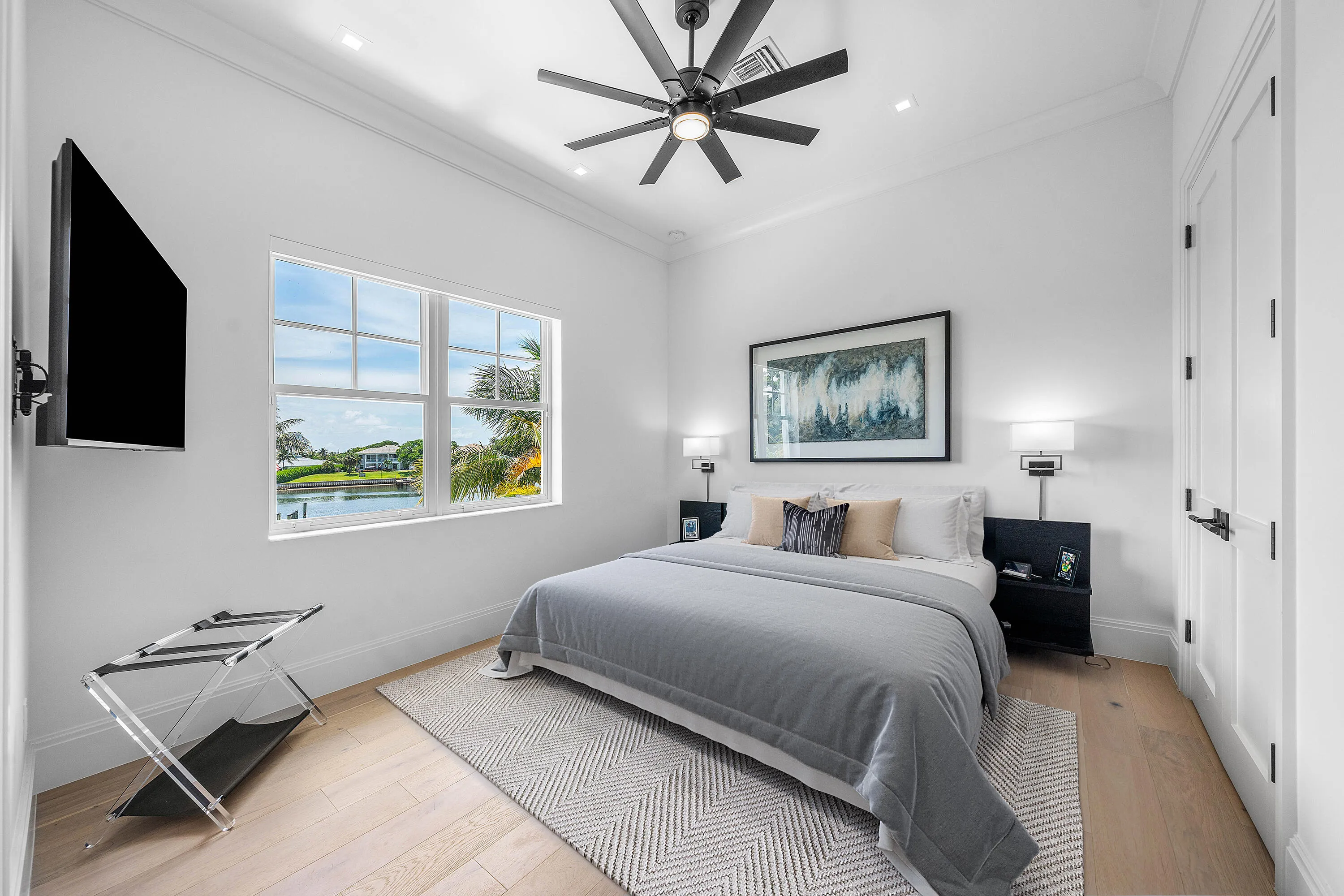 Ensuite with Full Bath and Water View