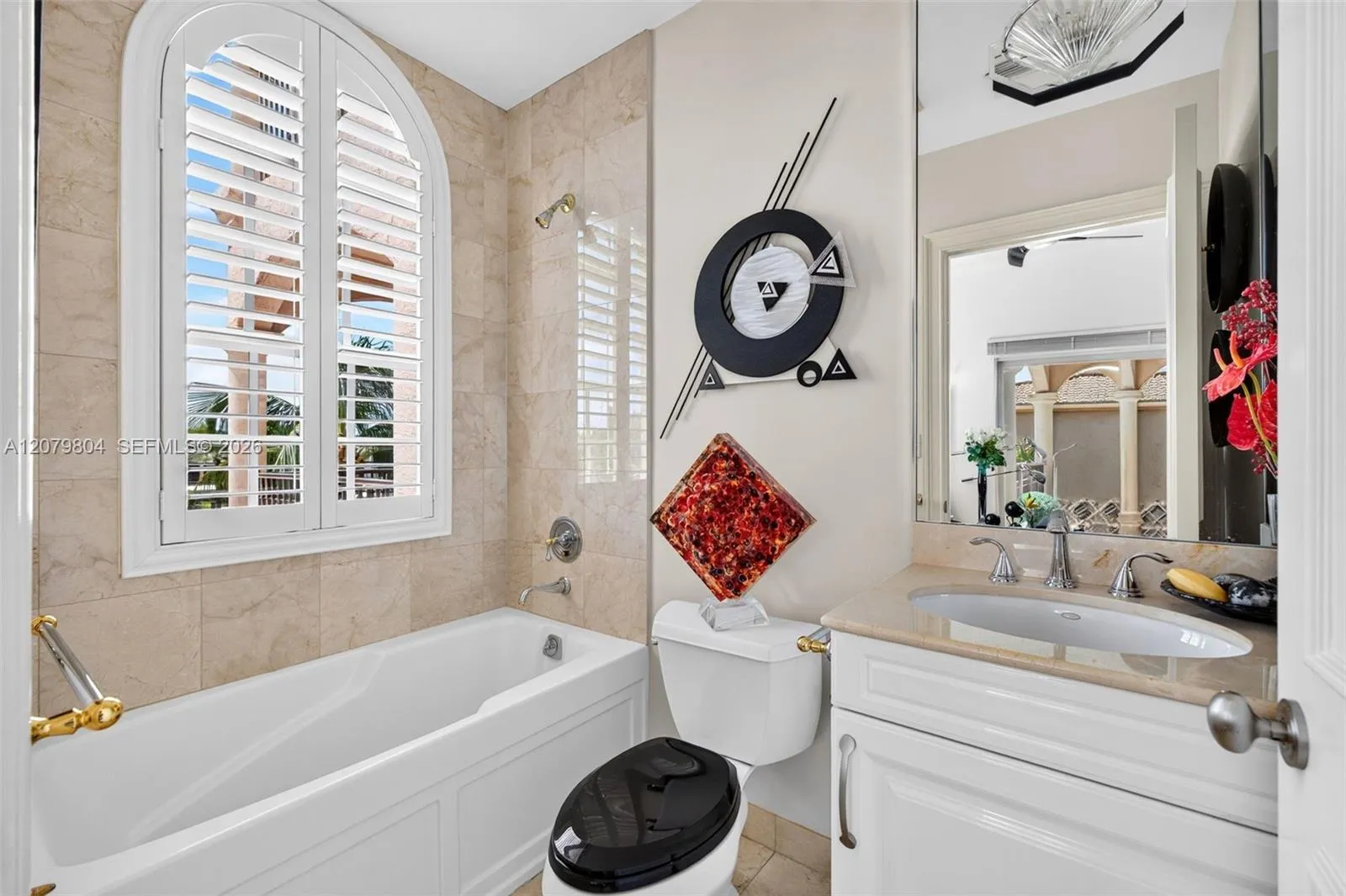 Virtually enhanced photo - toilet seat changed