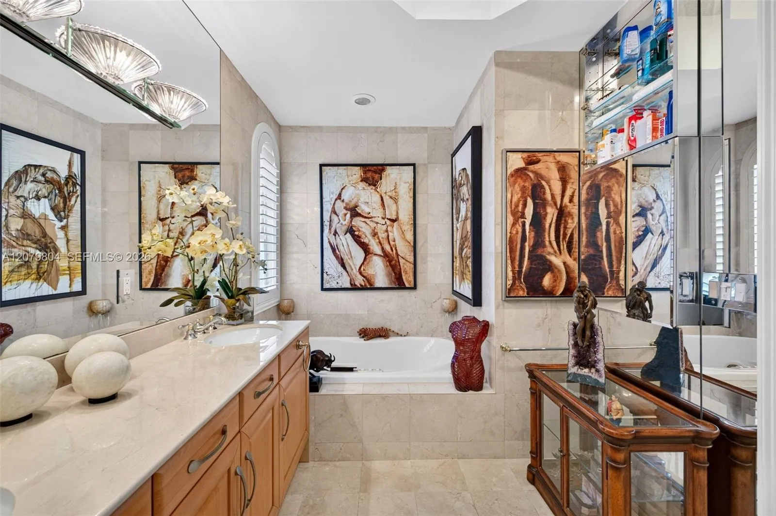 One of two Primary Bathrooms