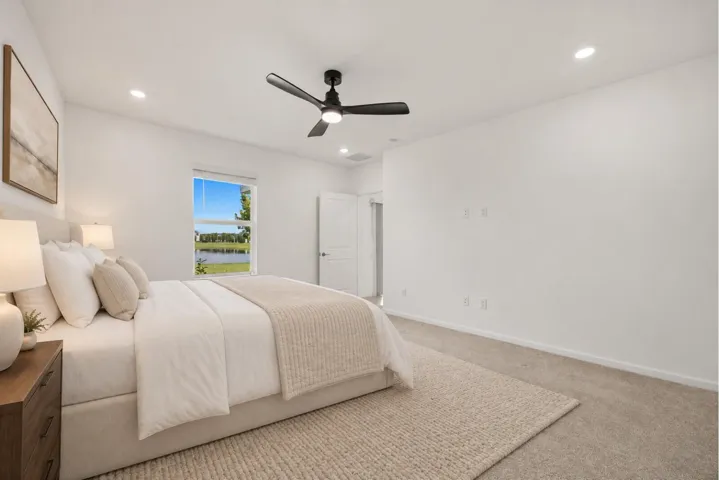 Primary Bedroom with Lake View