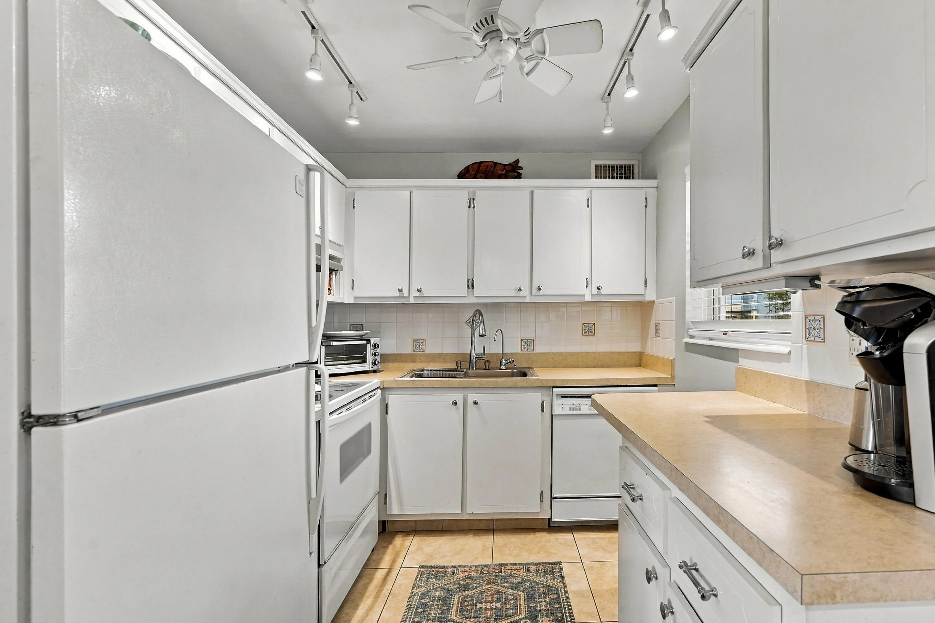 Kitchen with window