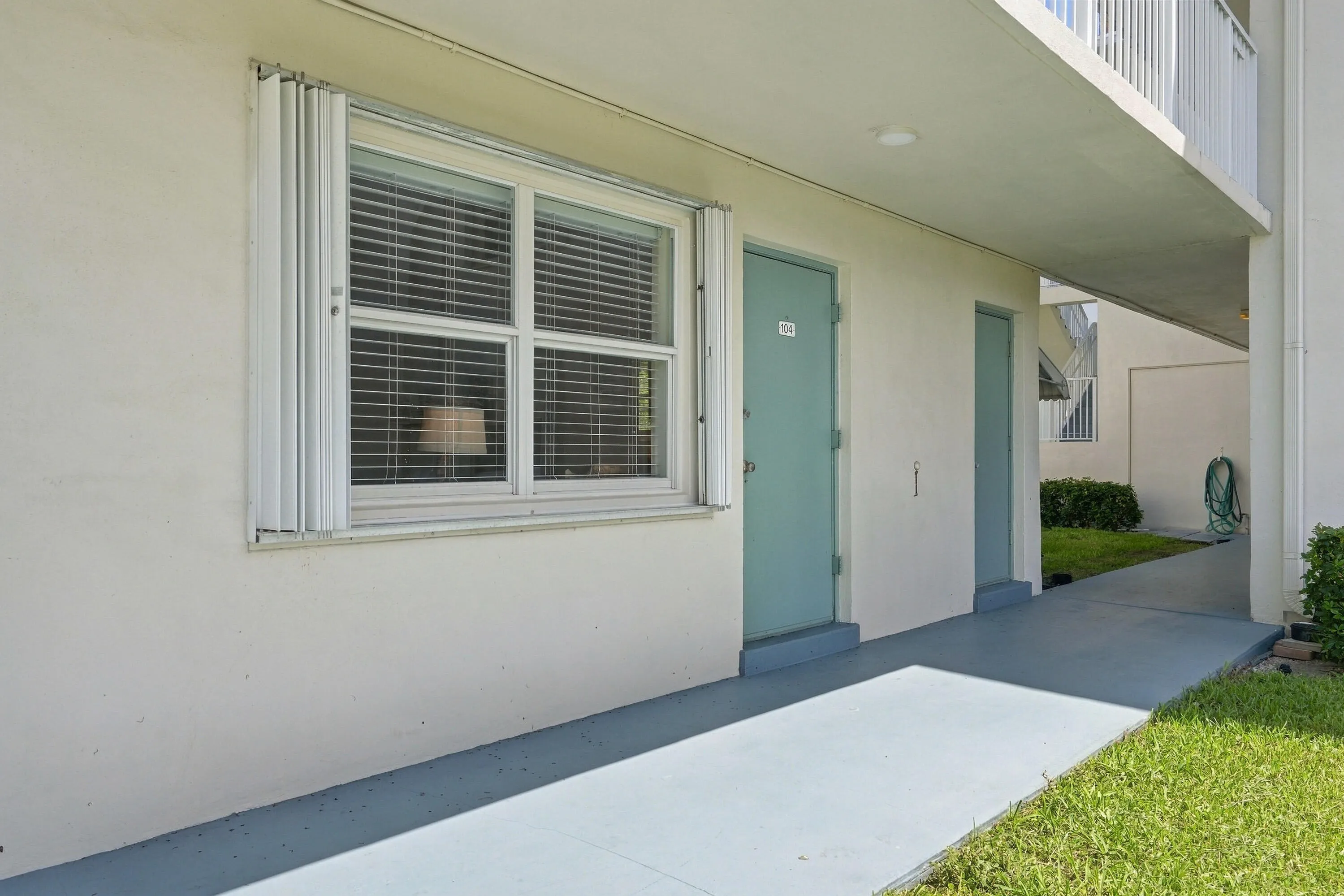 Exterior entry