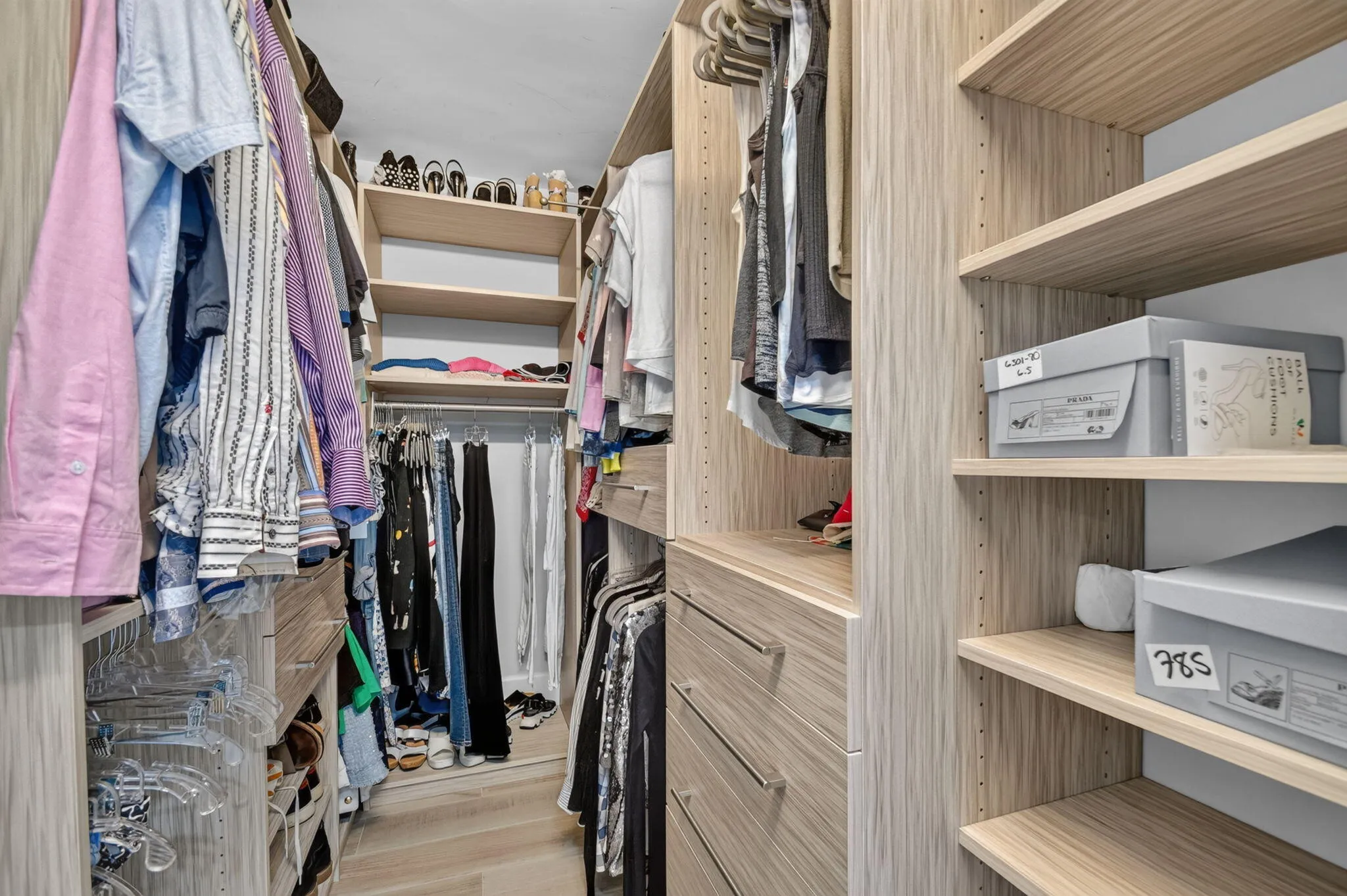 Primary Walk-In Closet
