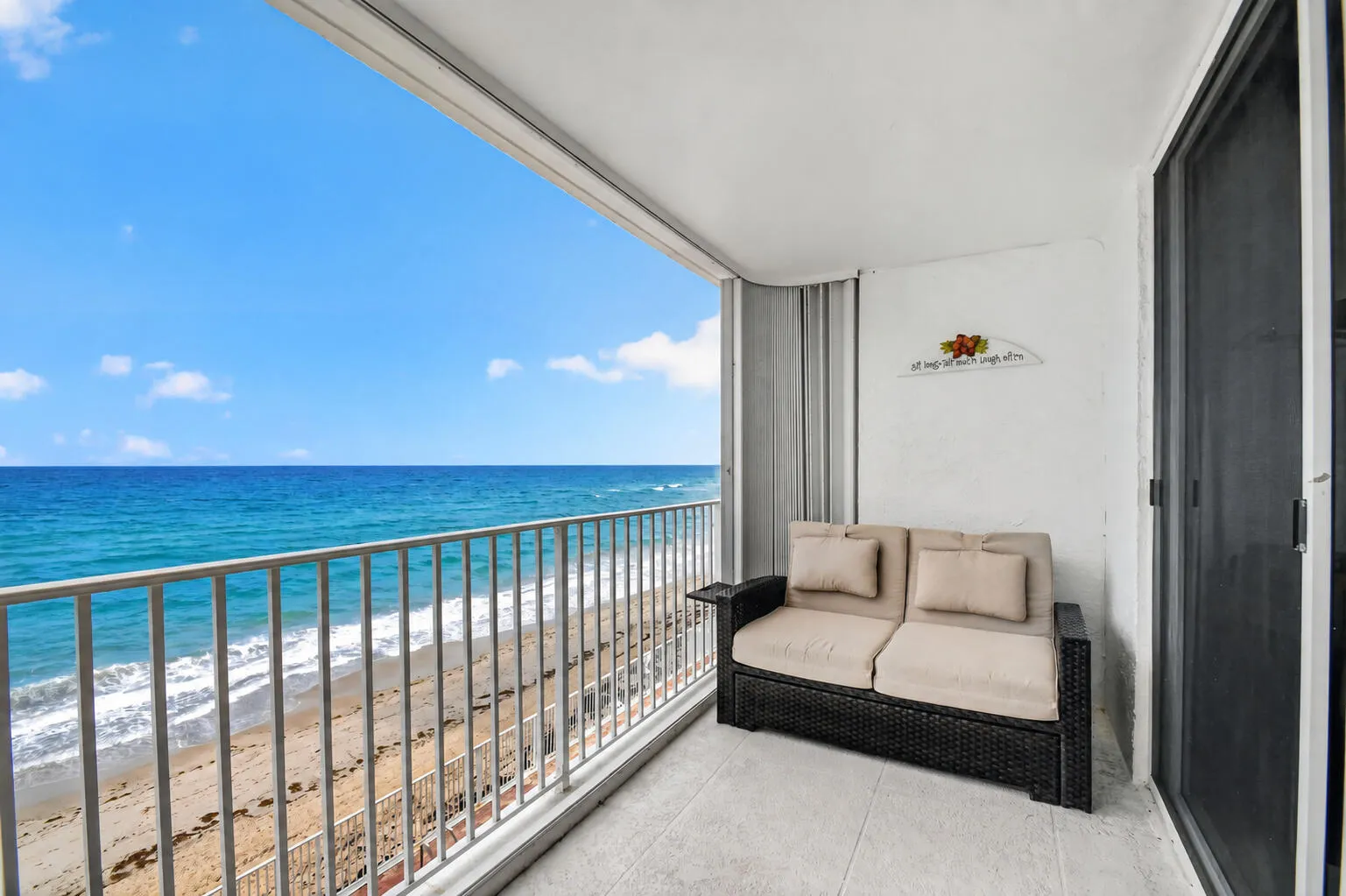 Balcony-Loveseat-Ocean View
