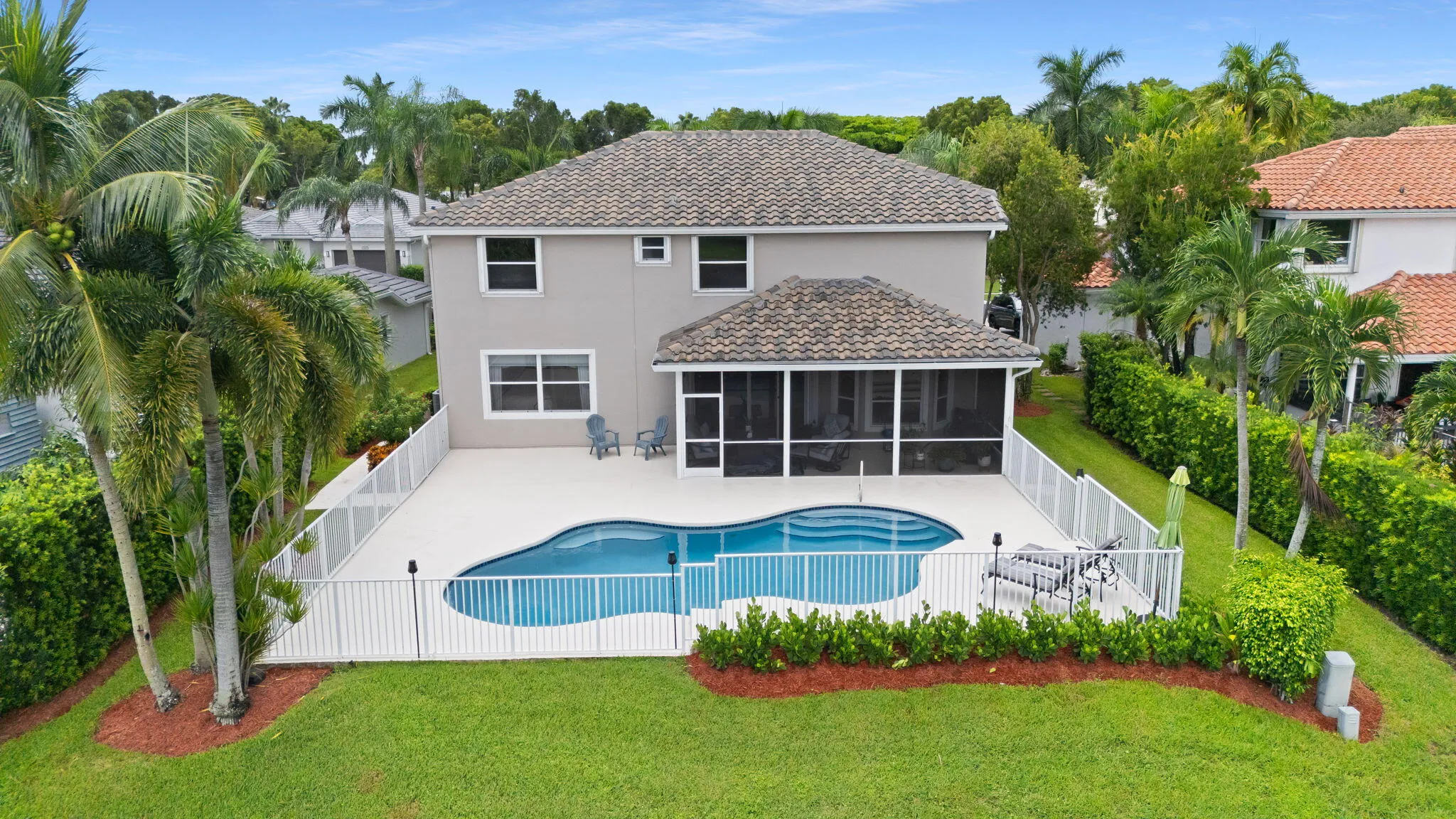 Aerial Backyard