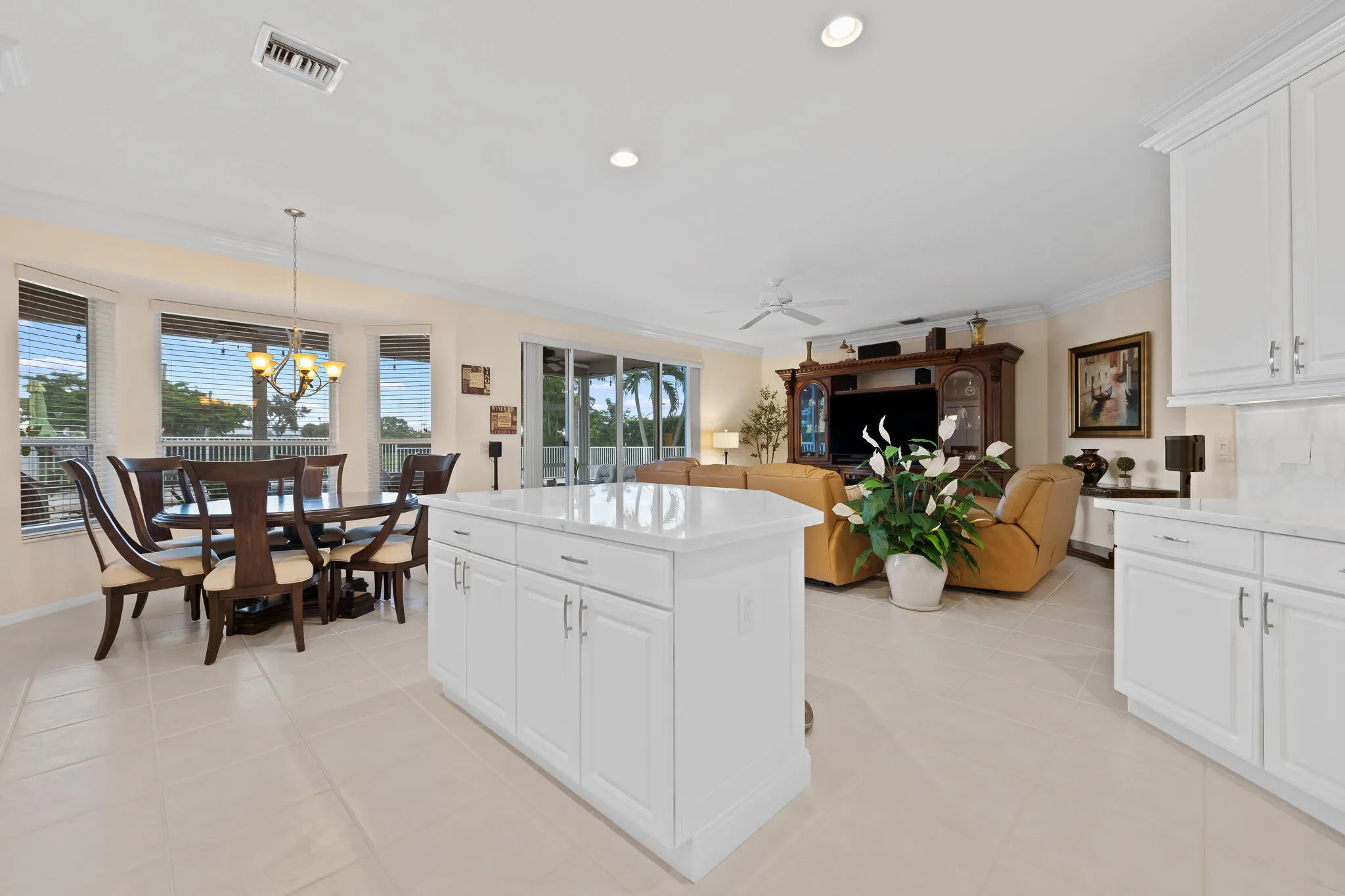 Kitchen and Family Room