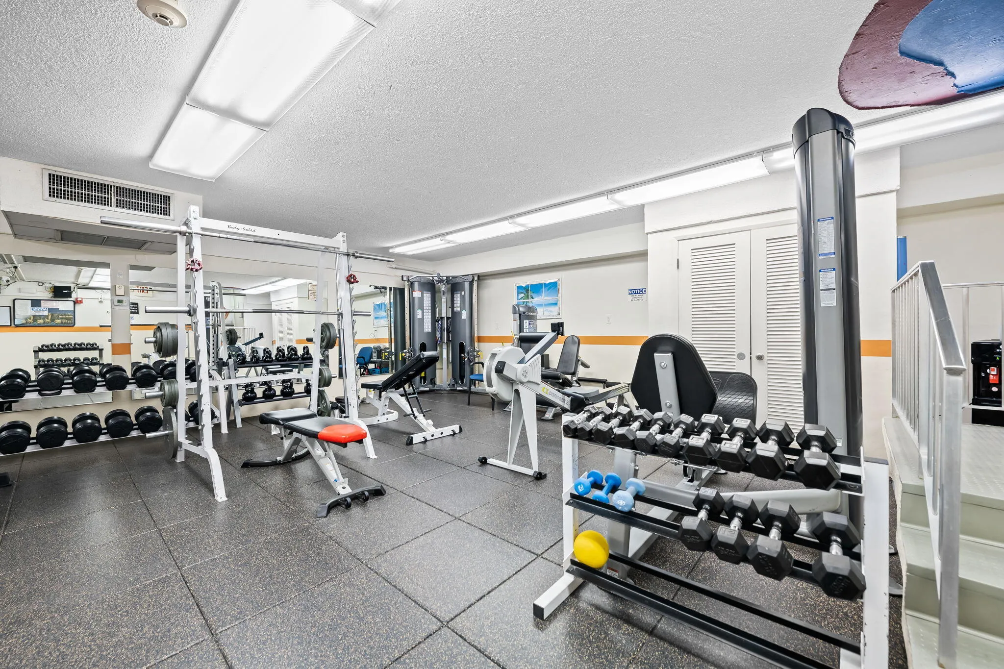 fitness room