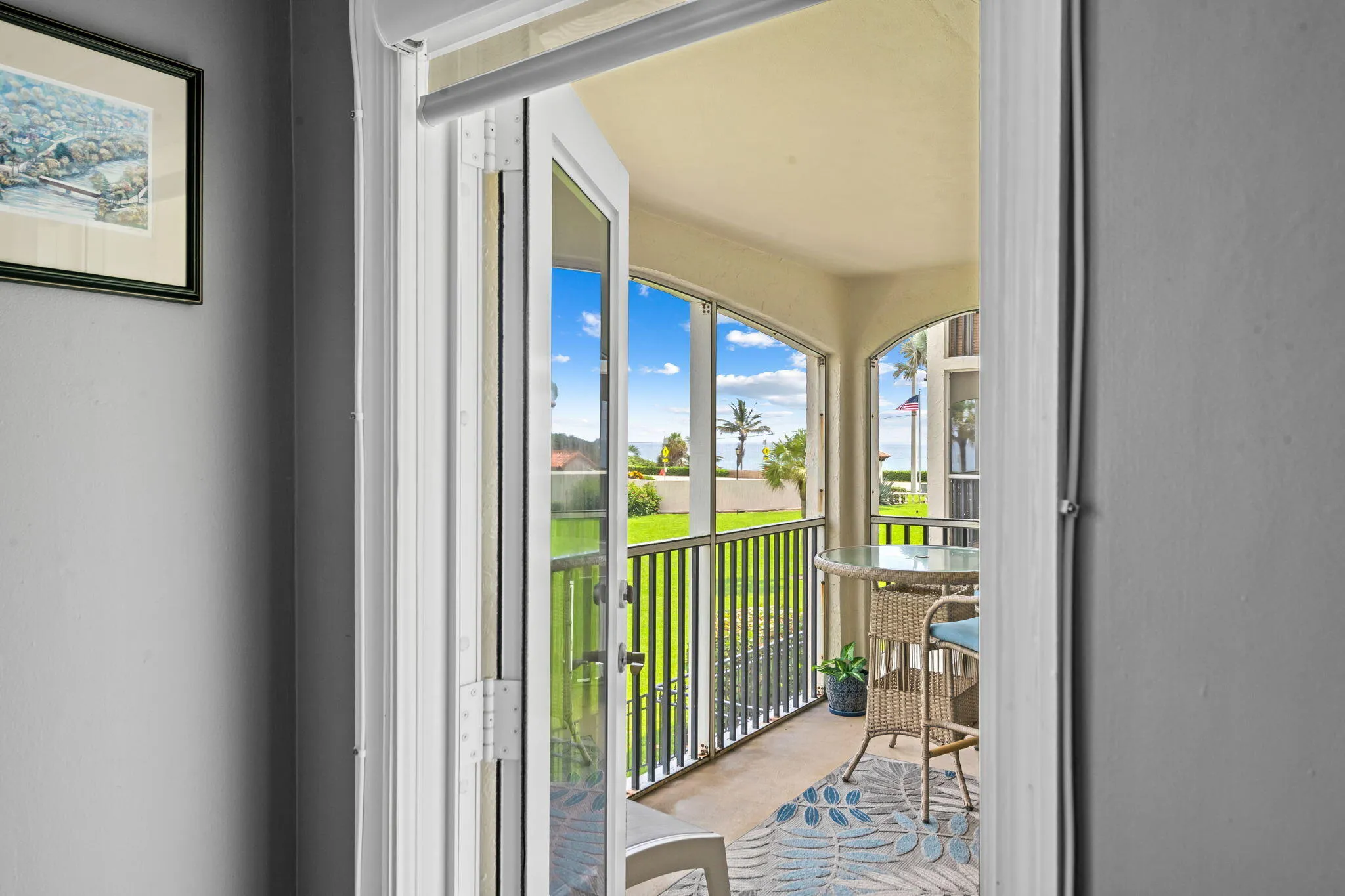 ocean views from primary bedroom