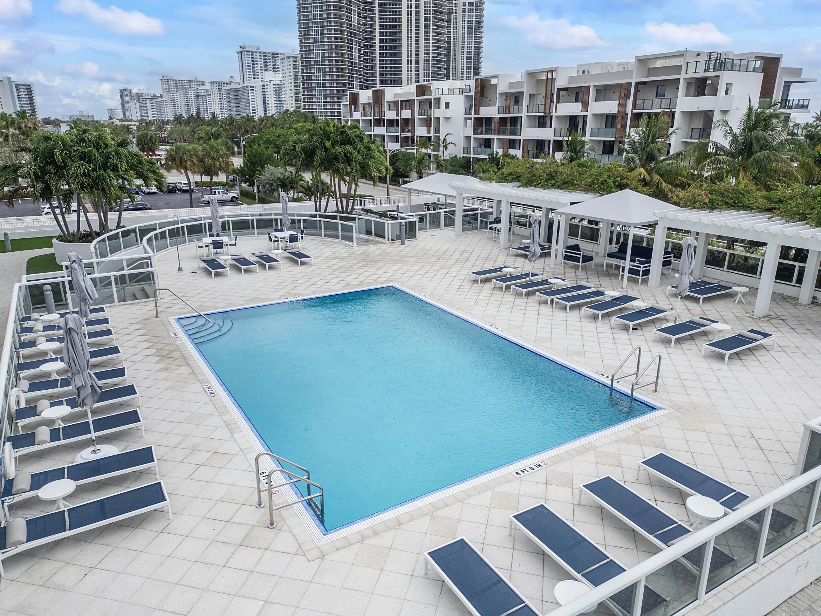 Pool deck