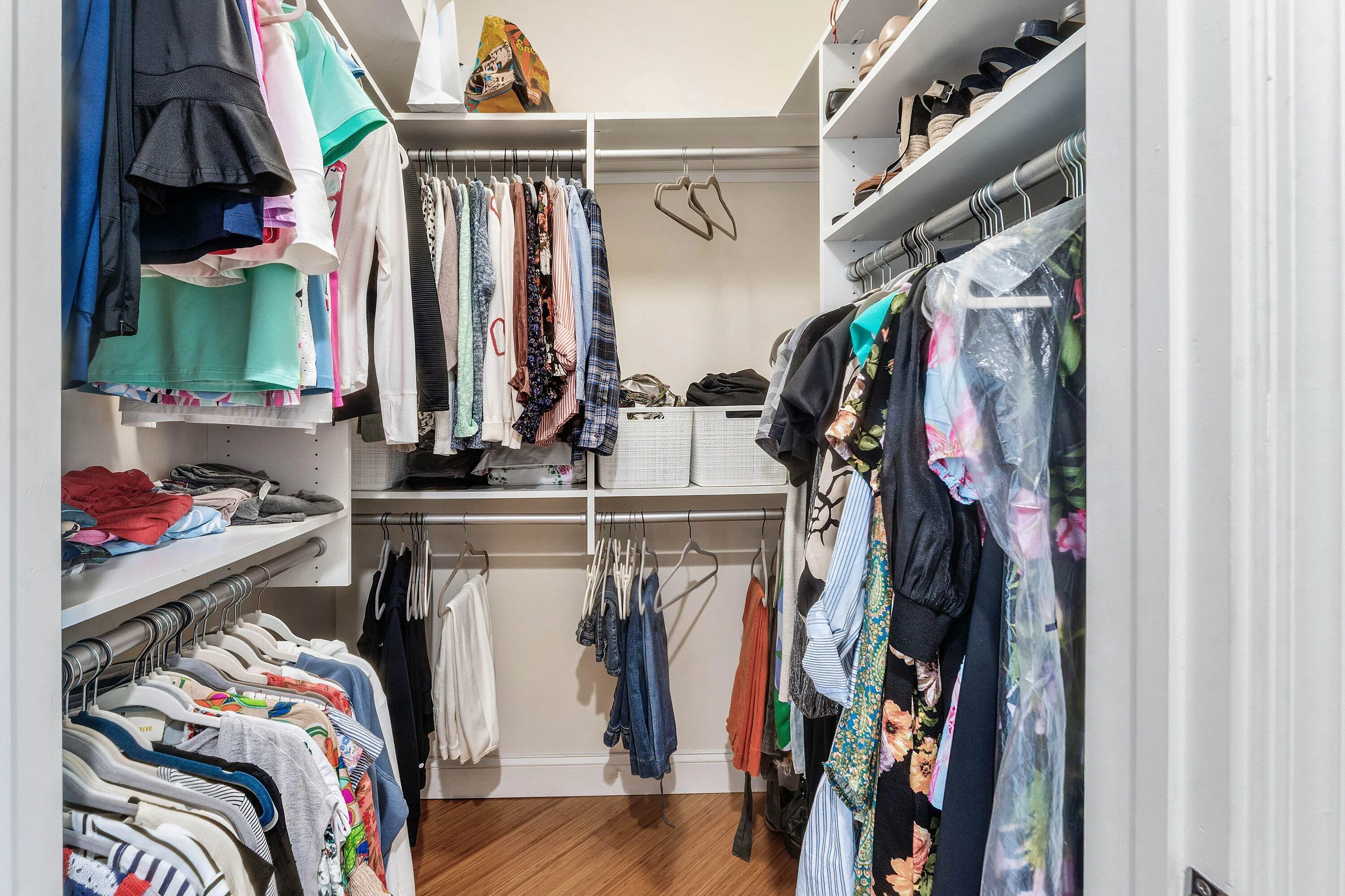 Her Walk-In Closet