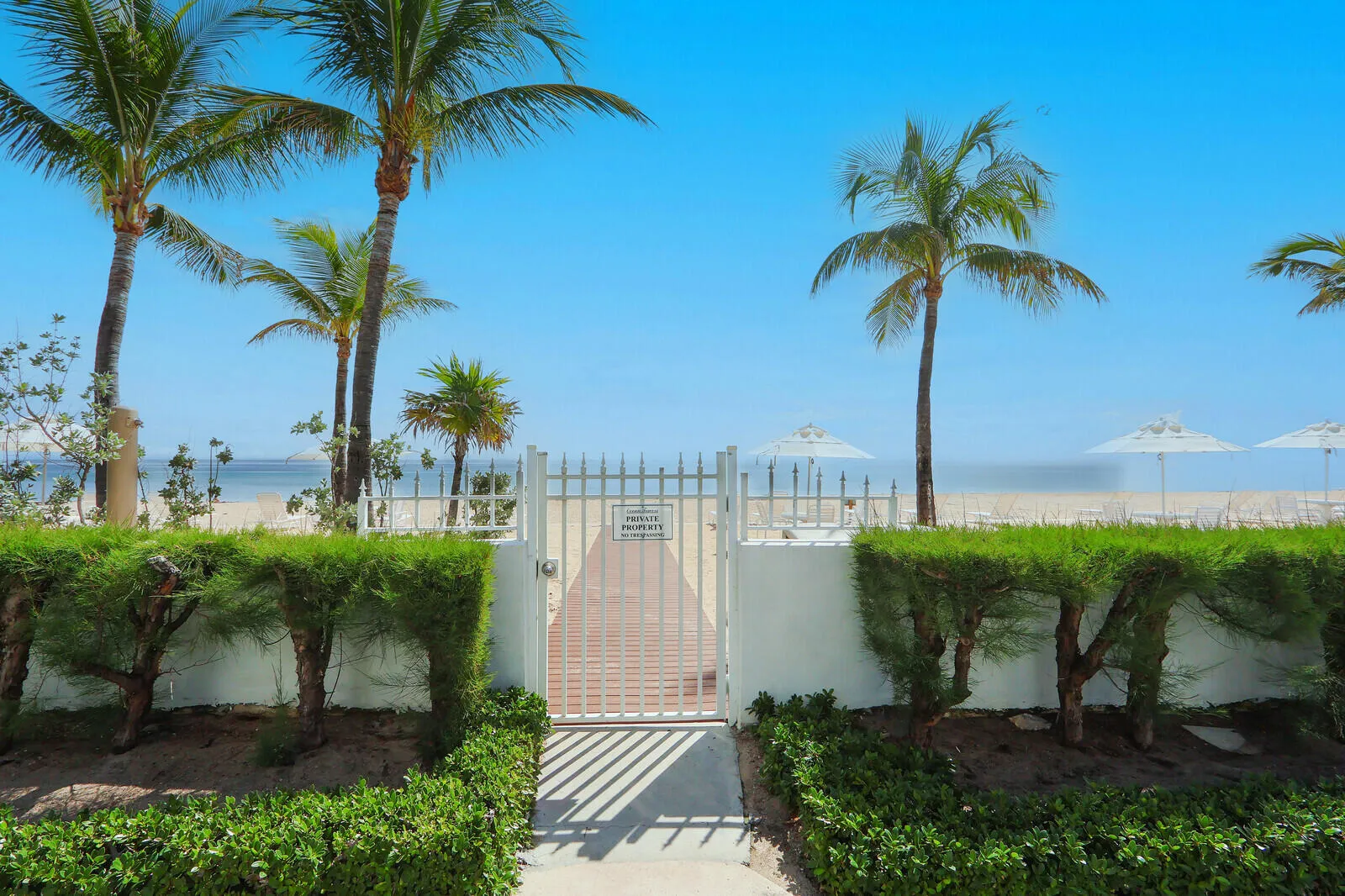 Private Beach Access