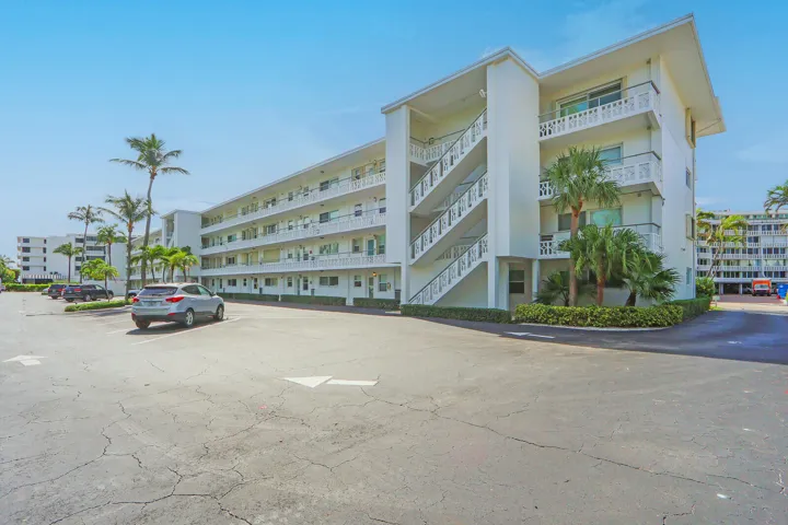 Outside building